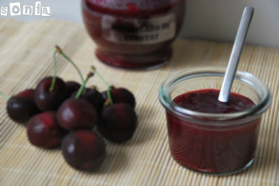 Mermelada de cerezas