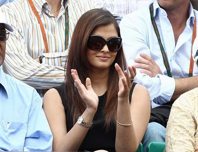 Photos of Aishwarya Rai in french open VI