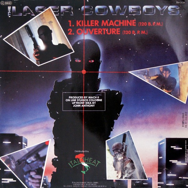 Laser Cowboys - Killer Machine (Maxi RARE 86') Laser Cowboys - Killer Machine (Maxi RARE 86')