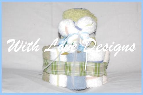 Towel Cake - Great For Showers or Anniversaries