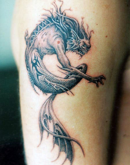 DESIGN DRAGON TATTOOS FROM JAPANESE