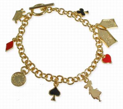 charms bracelet alice in wonderland charm bracelet