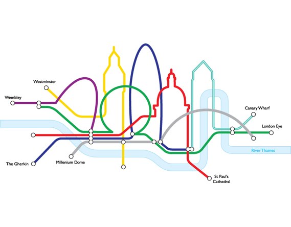 Alternative Tube Map