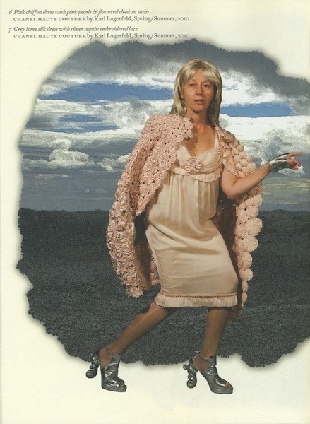 Cindy Sherman in Chanel Haute Couture in Pop Magazine