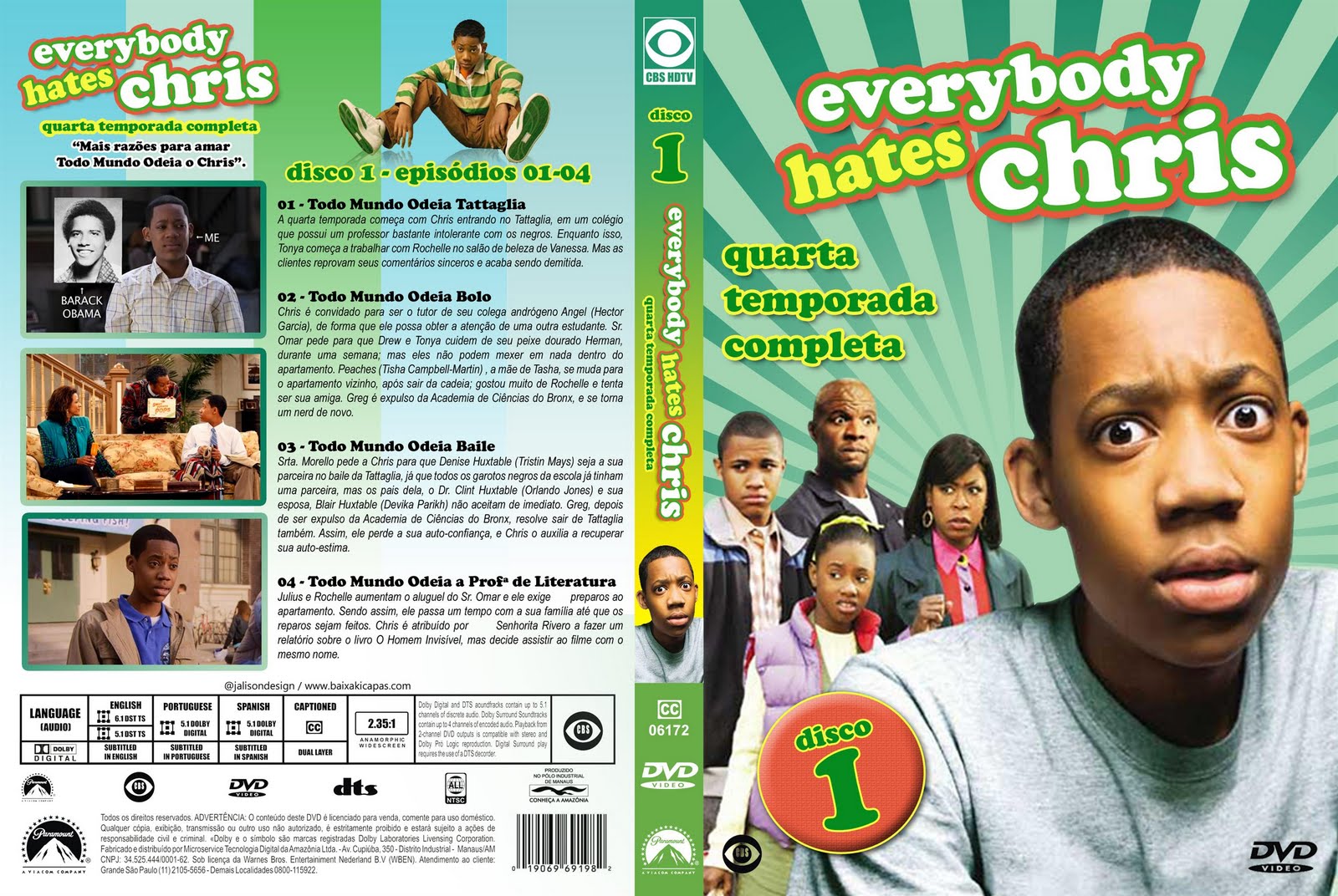 Everybody Hates Chris The Complete Collection DVD Unboxing