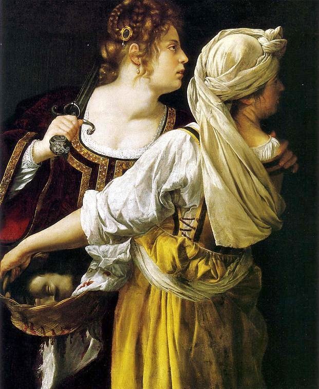 Artemisia Gentileschi (1593–1653), Judith and her Maidservant with the Head Artemisia Gentileschi (1593–1653), Judith and her Maidservant with the Head