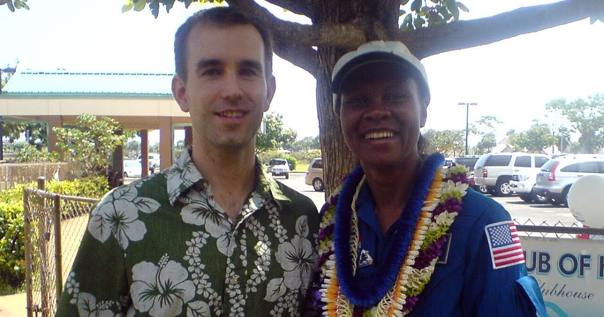 Meeting Astronaut Yvonne Cagle