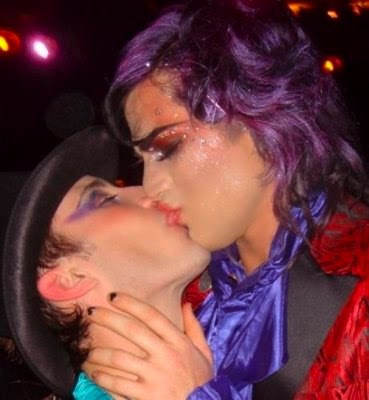 jane powell topless naked from Terrance adam lambert kissing naked girl