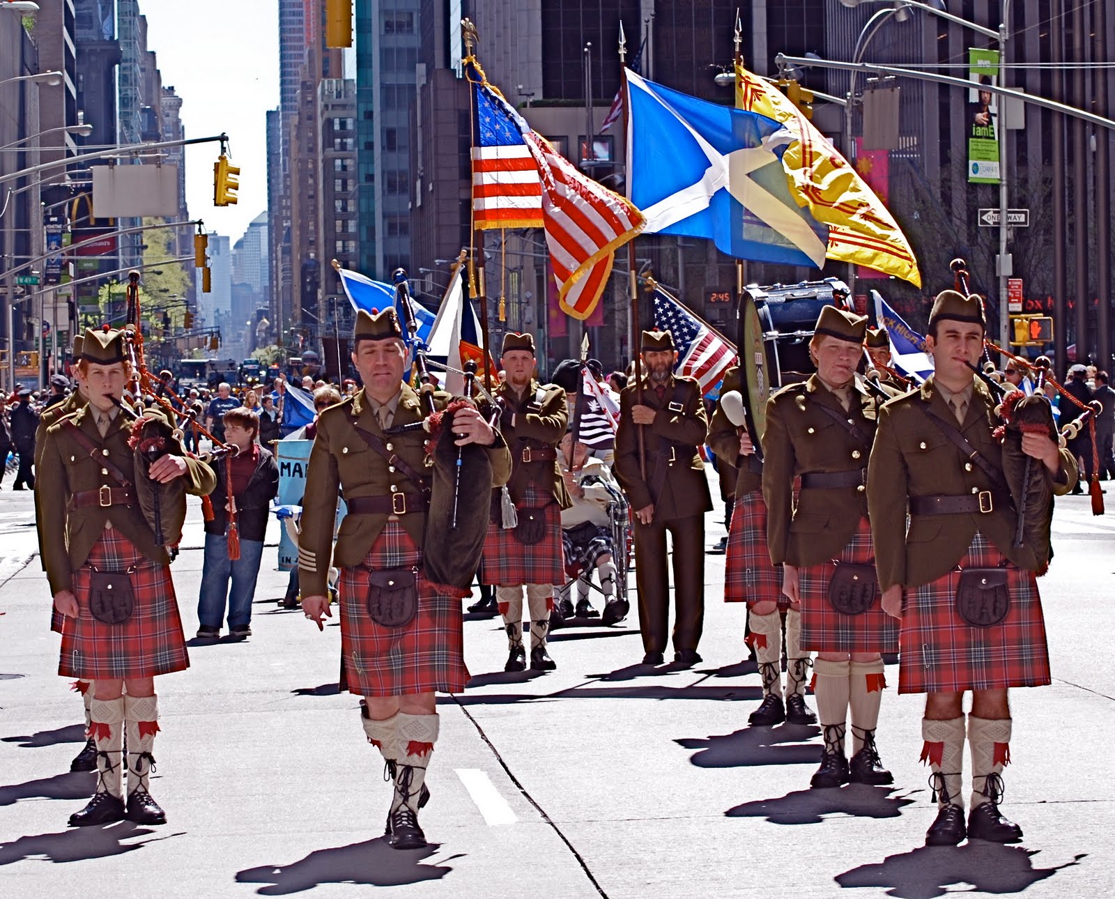 NYC ♥ NYC Tartan Day Parade