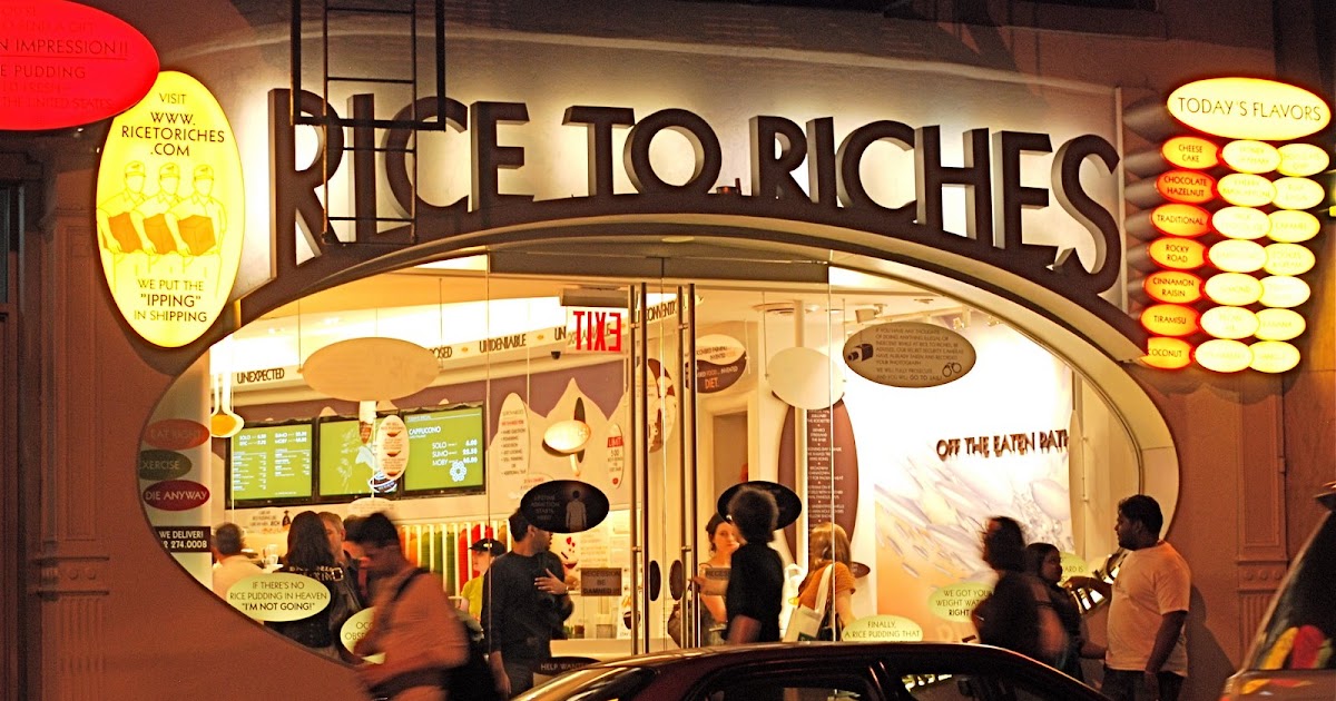 NYC ♥ NYC RICE to RICHES