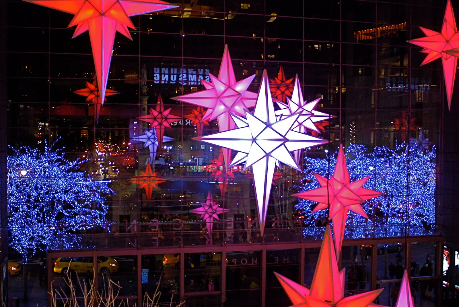 NYC ♥ NYC Holiday Under the Stars 2009 VisualSound Display at Time