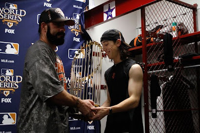 Wilson, Lincecum and the World Series Trophy