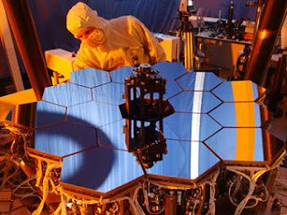 Telescopio espacial James Webb, llamado a suceder al 'Hubble' en 2014. NASA