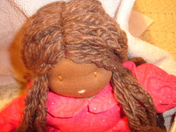 African American Soft Doll Sample