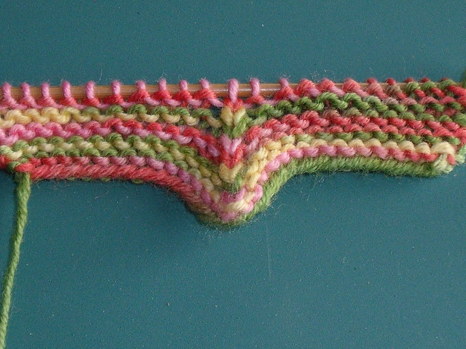 Loose Threads: Knit Mitered Square Sock Blanket
