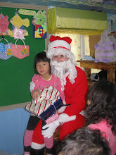 Santa and me