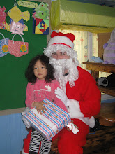 Santa and me