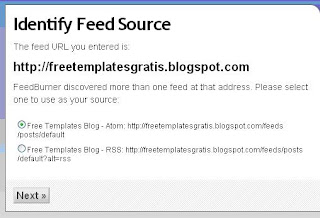 cara memasang widgets feedburner artikel berlangganan