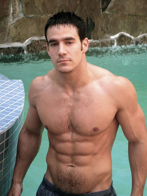 Fitness Men: Hot Sexy Abs Model Chris Rockway