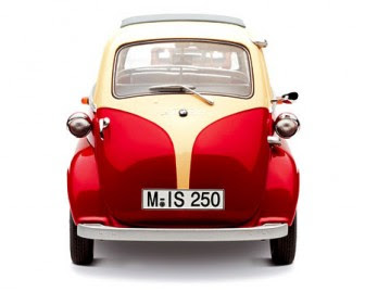 BMW Isetta 250 Blue Grey miniature