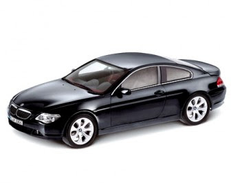 BMW 6 Coupé Black miniature