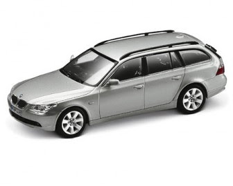 BMW 5 Touring Titanium Silver miniature