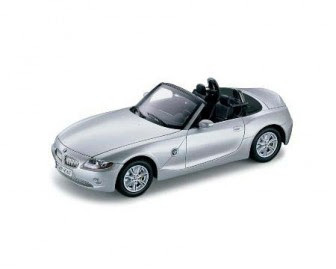 BMW Z4 silver miniature