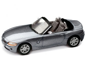 BMW Z4 Silver miniature