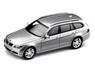 BMW 3 E91 Titanium silver miniature
