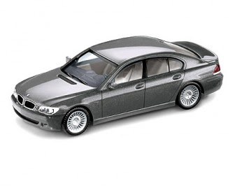 BMW 7 Series LCI E65 grey miniature