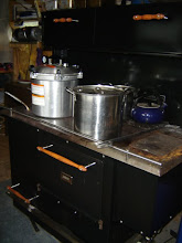 Pressure Canning on the Cookstove