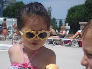 Ms. Diva at the pool