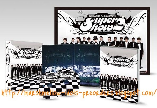 Super Junior 2nd Concert Super Show 2 DVD+Photobook Closed ~