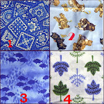 Cotton Fabric Choices 1-2-3-4