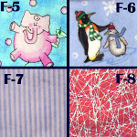 Flannel Fabric Choices 5-6-7-8