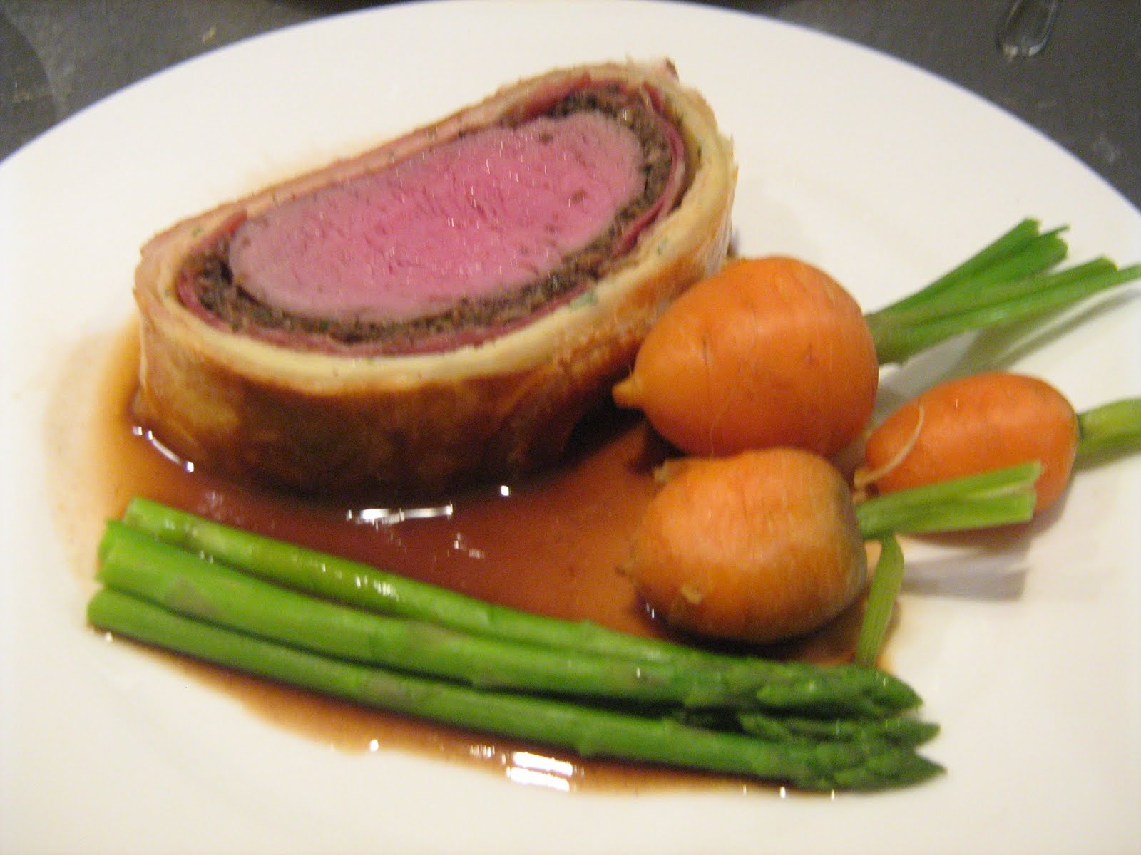 Individual Beef Wellington Using Pate