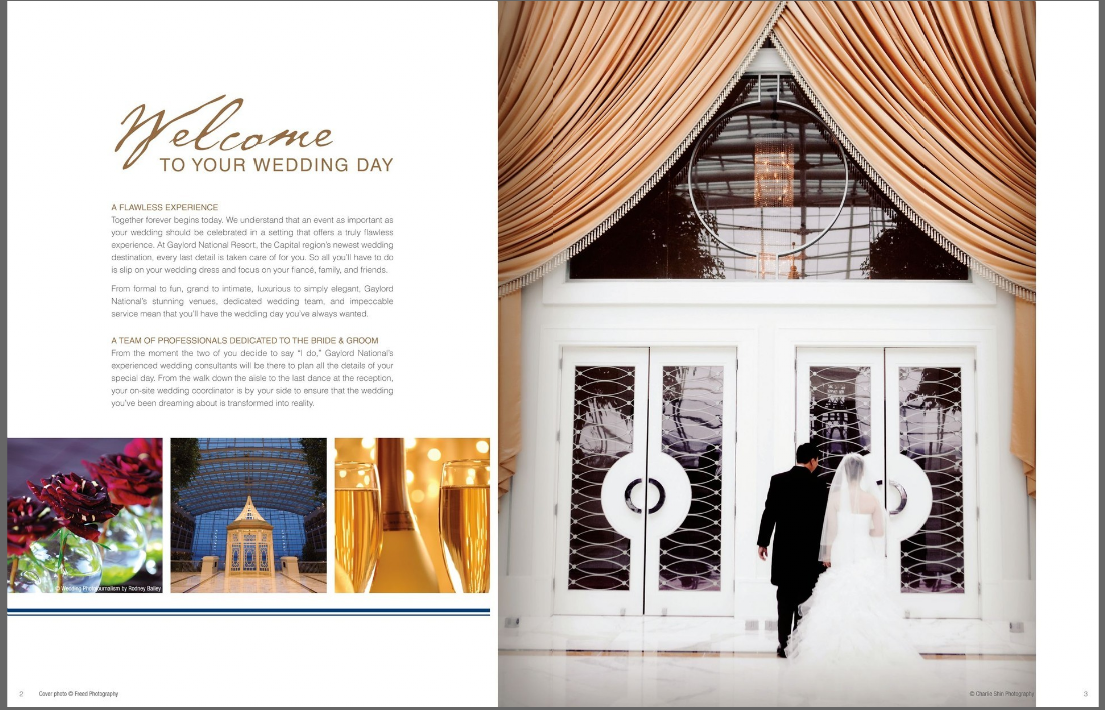 Wedding Brochure Hotel shin storyteller gaylord national hotel wedding Wedding Brochure Hotel shin storyteller gaylord national hotel wedding