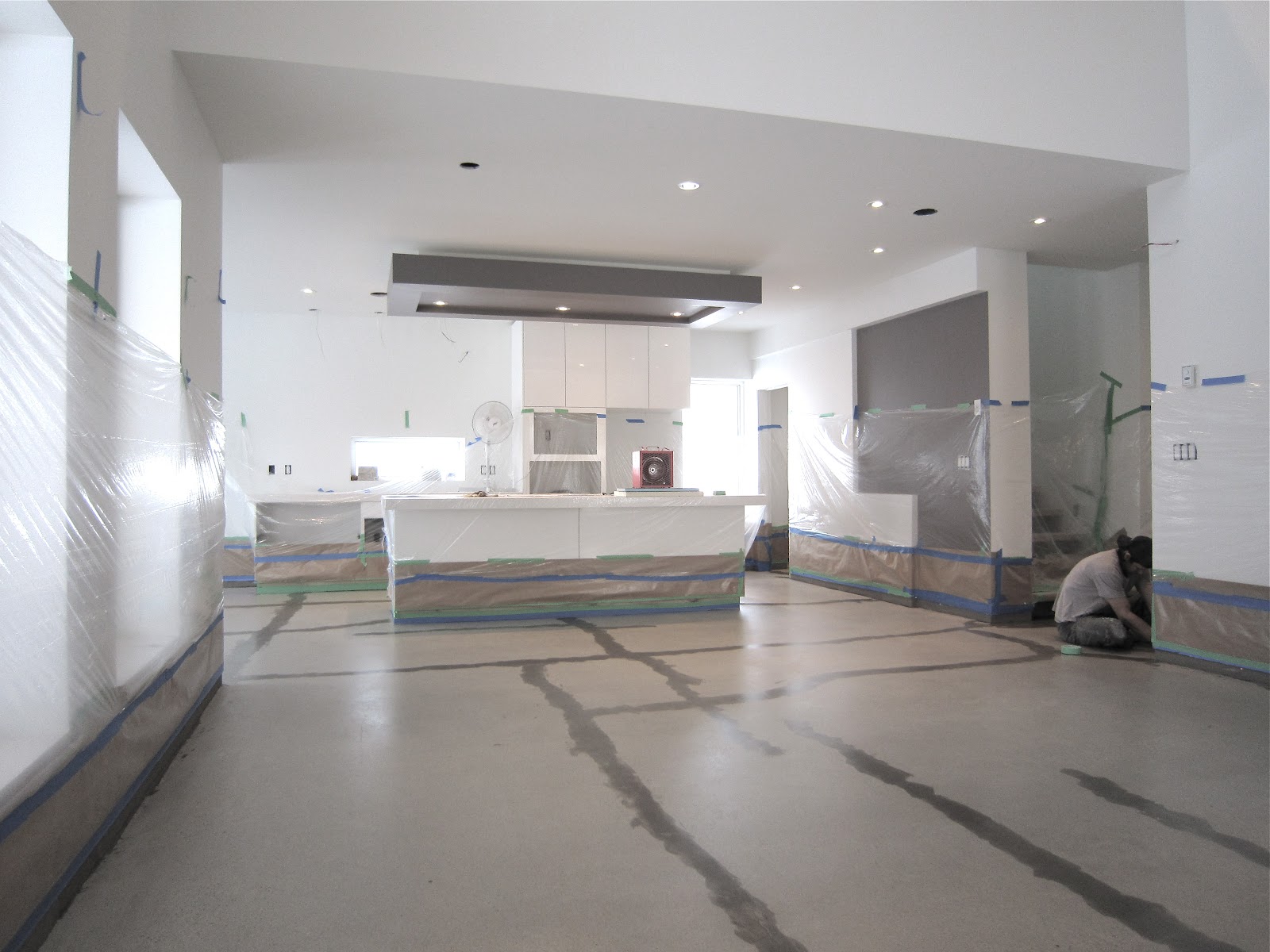 Polished Concrete Micro Topping Regina New Construction In