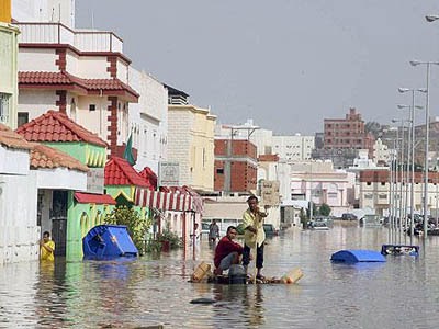 11 Tewas Akibat Banjir Bandang di Jeddah Arab Saudi (Foto dan Video