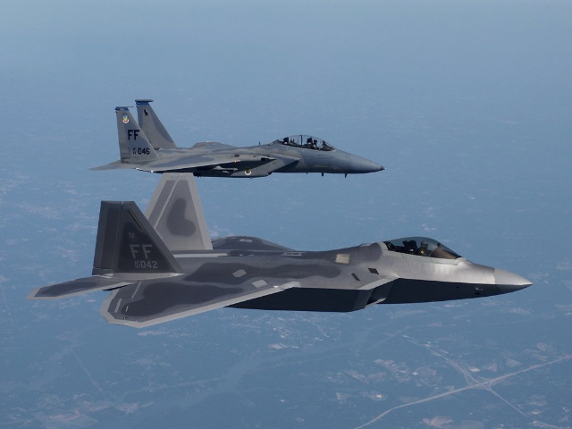 The Vail Spot: FIRST F-22 FIGHTERS DELIVERED TO LANGLEY AIR FORCE BASE