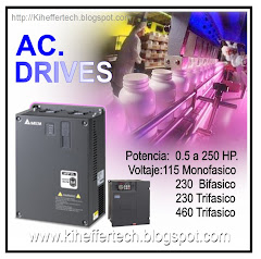 A.C. Drives 0.5 - 250 HP. vector - sensorless -  elevadores.