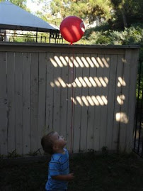 Tristan and his balloon