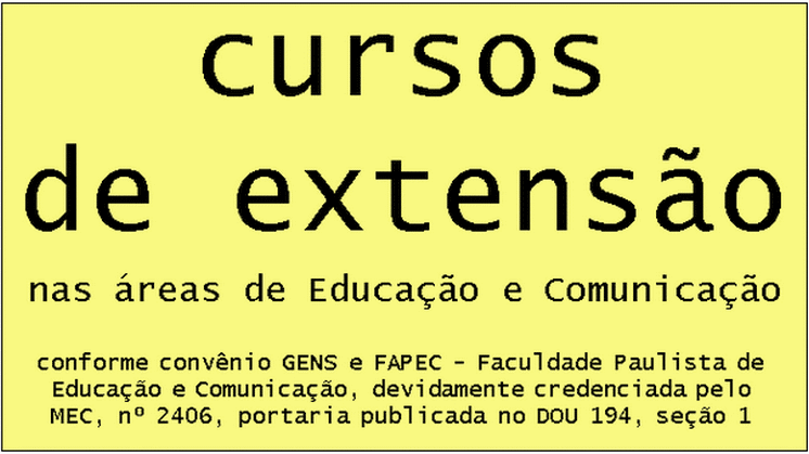 Cursos de Extensão