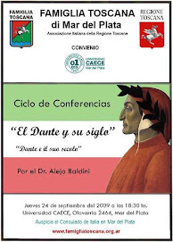 Conferencia El Dante y su Siglo