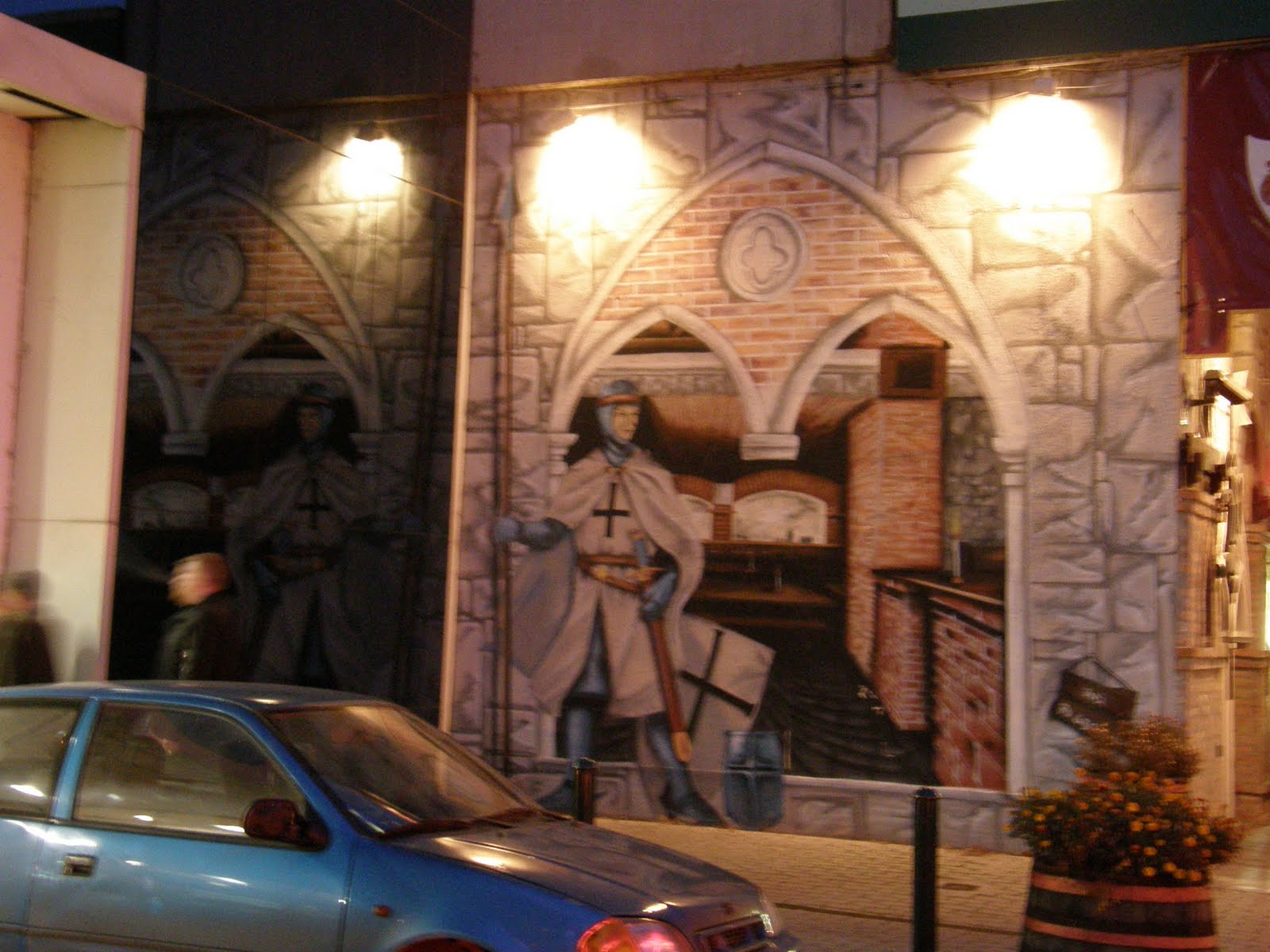 Belváros, budapest: sir brian a parkolóházban