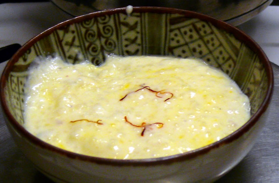 Chachi's Kitchen Kheer / Nutty Rice Pudding with Saffron