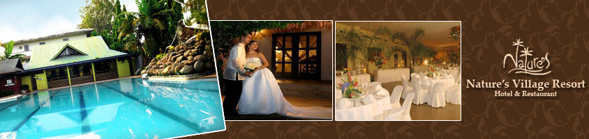 Natures Village Resort - Garden Weddings/Resort Weddings/Wedding Reception in Bacolod City