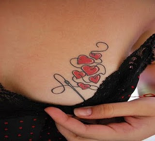 sexy with Heart Tattoos