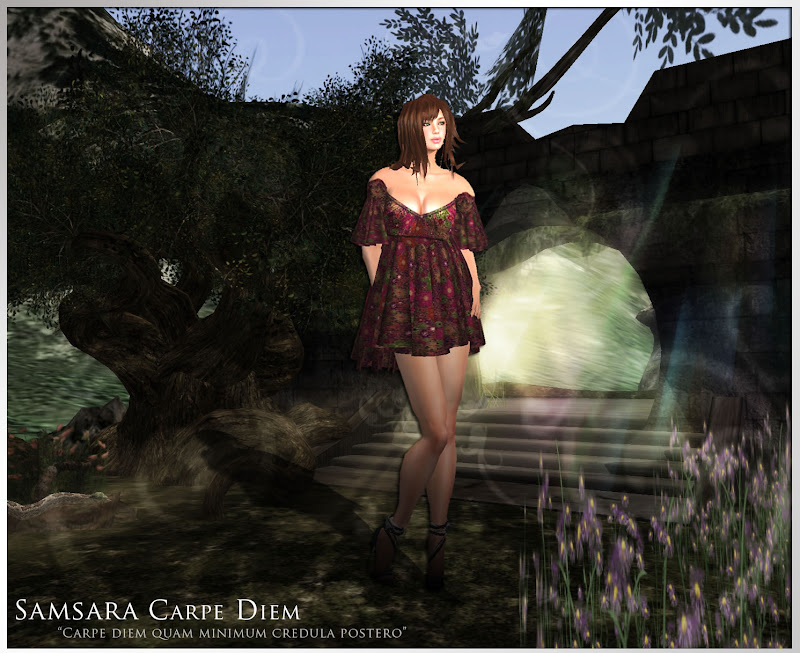 The Model Wears: Dress Viva by Samsara Clothes title=