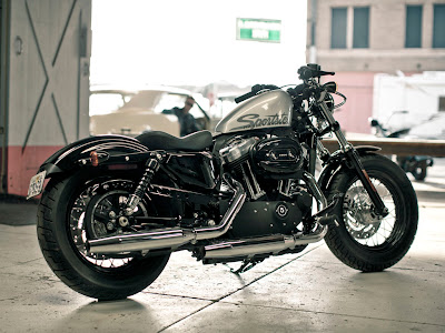 22nd Jan 2010 There's another new Hot Rod Sportster on the streets 